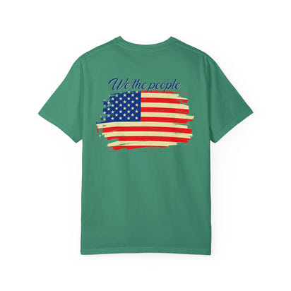 American Patriot Unisex Garment-Dyed T-shirt 12