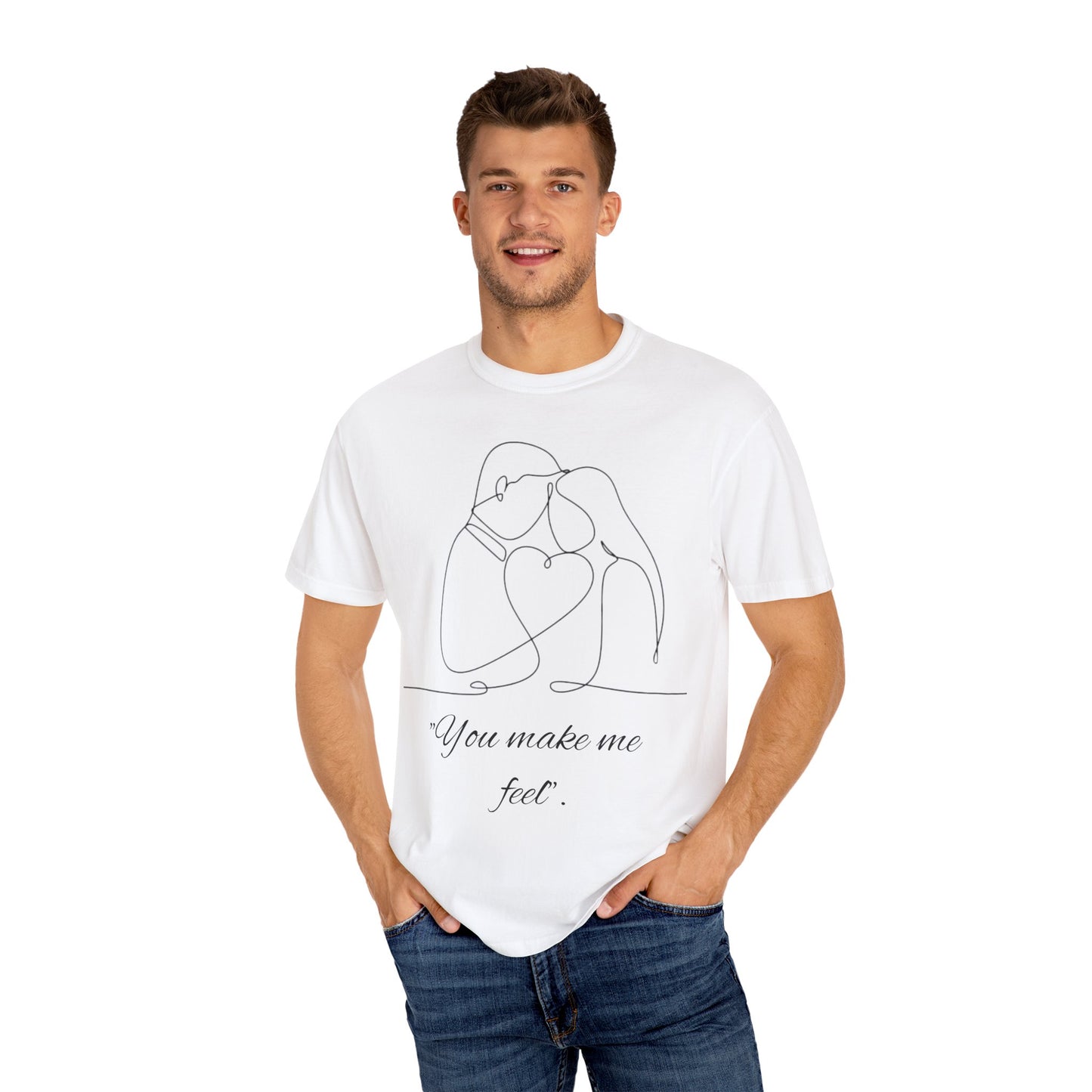 Valentine's Day Unisex Garment-Dyed T-shirt