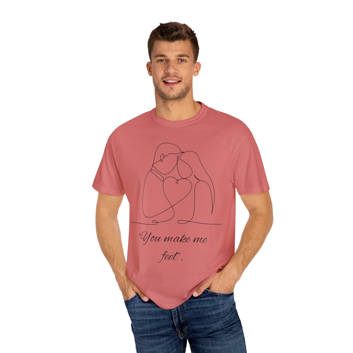 Valentine's Day Unisex Garment-Dyed T-shirt