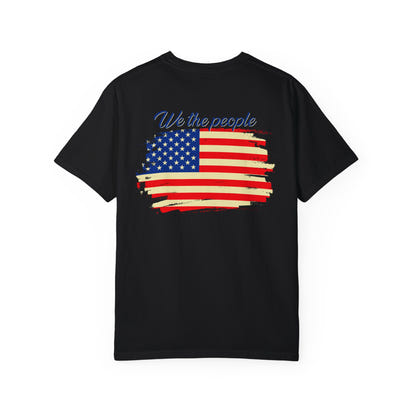 American Patriot Unisex Garment-Dyed T-shirt 12