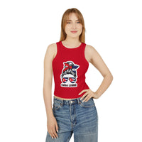 Camiseta sin mangas con microcanales para mujer Cuba Libre: ¡un ambiente veraniego divertido!