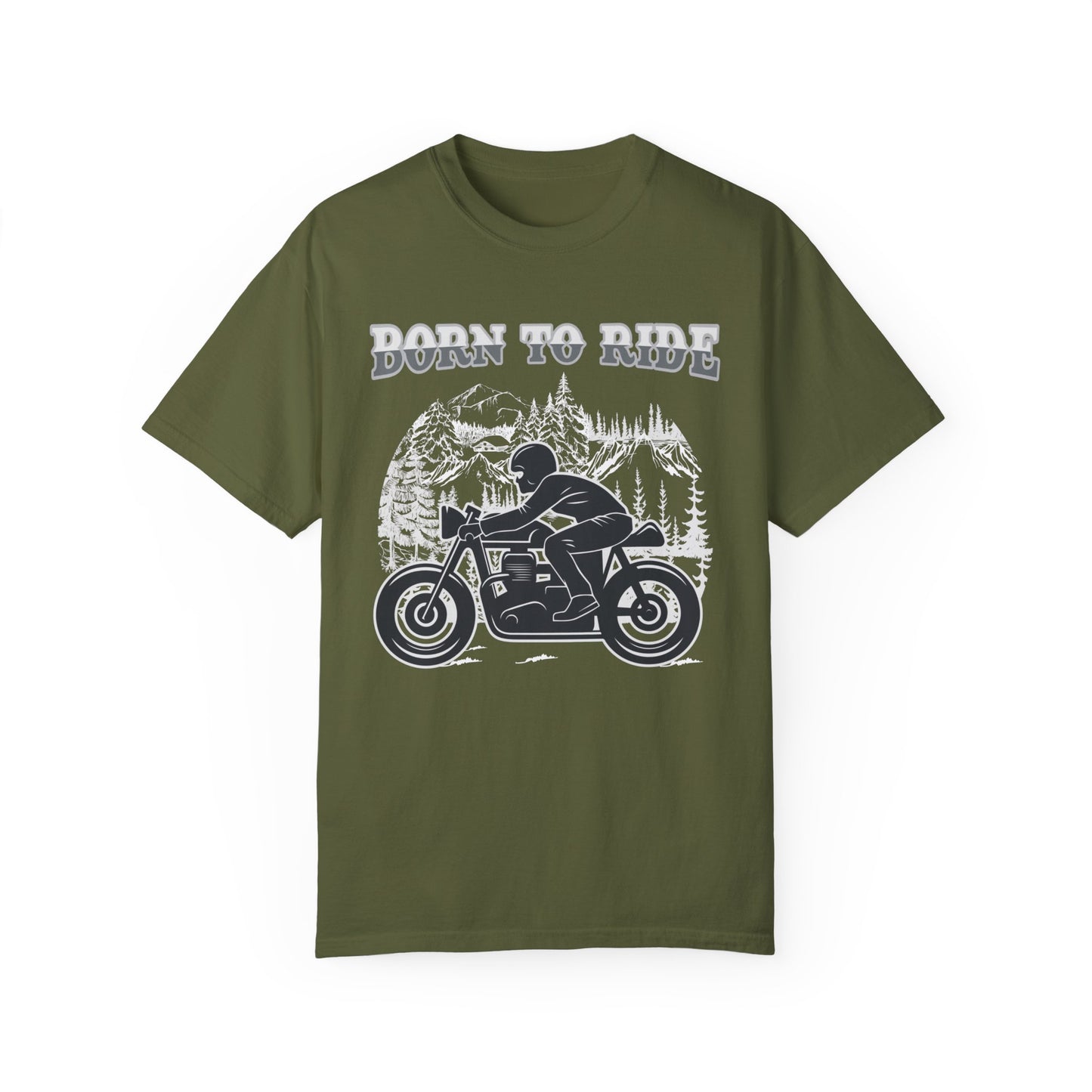 (Motorbike) Unisex Garment-Dyed T-shirt