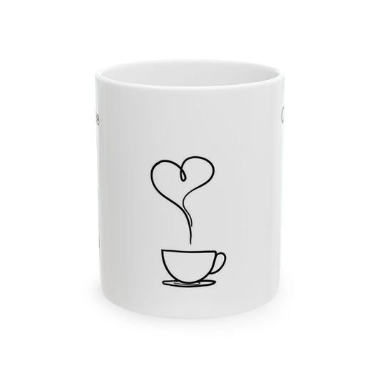 Coffee Ceramic Mug 11oz