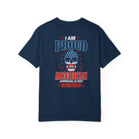 American Patriot Unisex Garment-Dyed T-shirt 2
