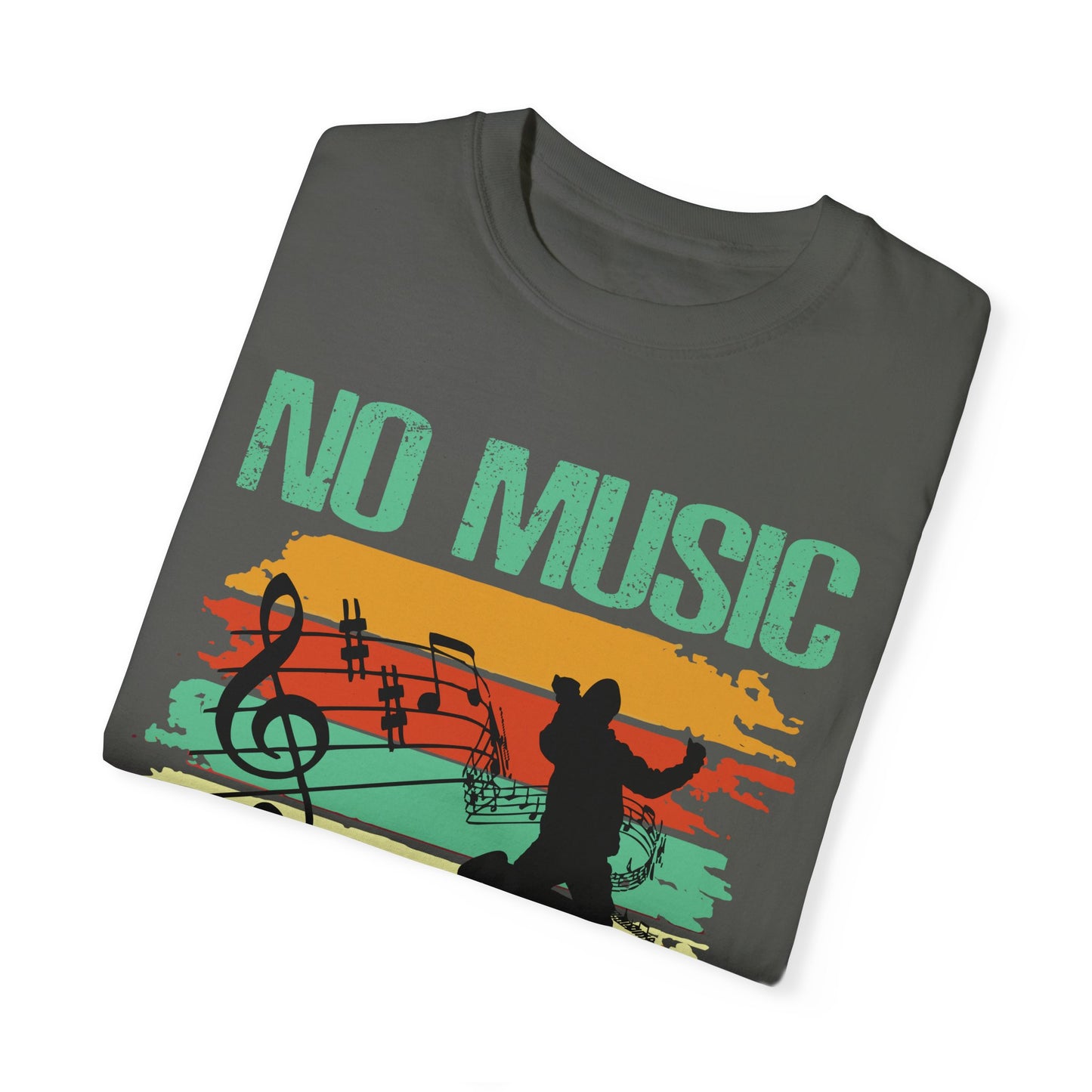 (Music)Unisex Garment-Dyed T-shirt