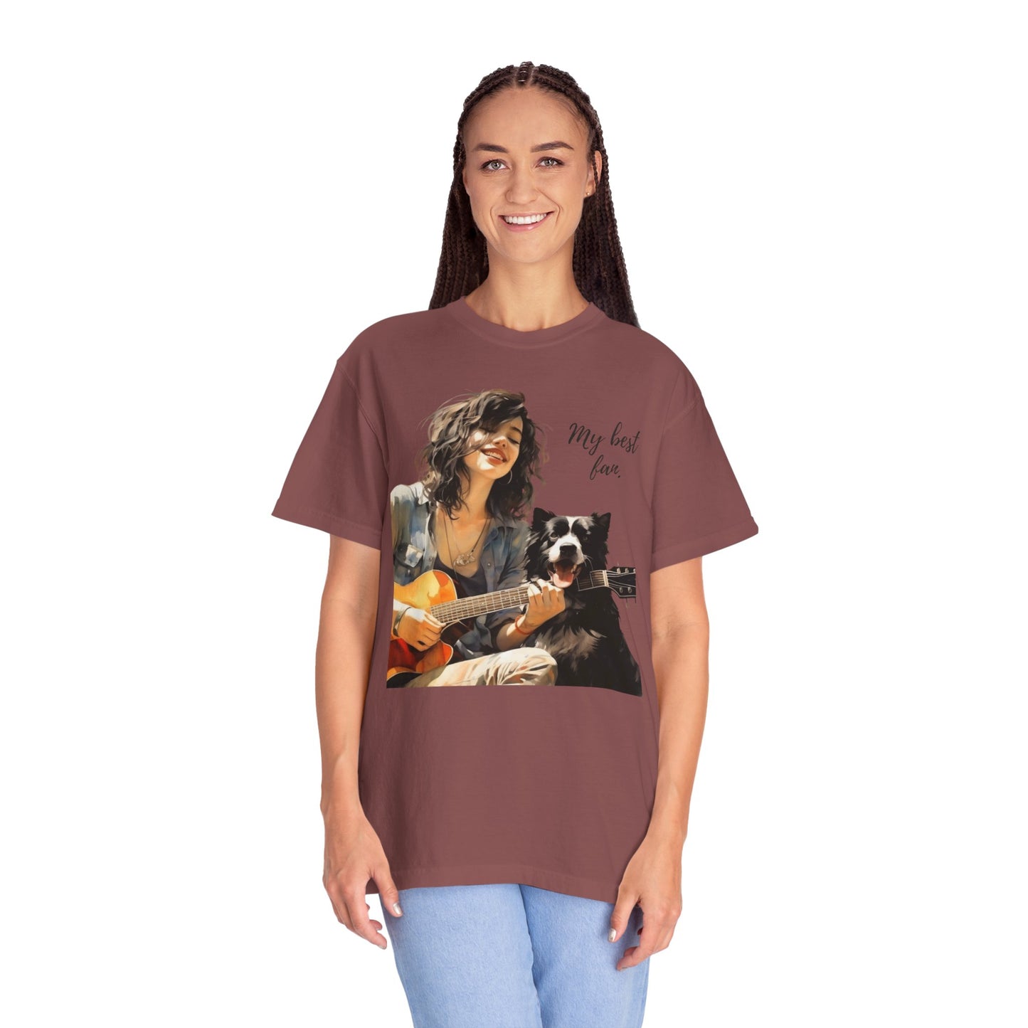 Artistic Touch (Dogs) Unisex Garment-Dyed T-shirt