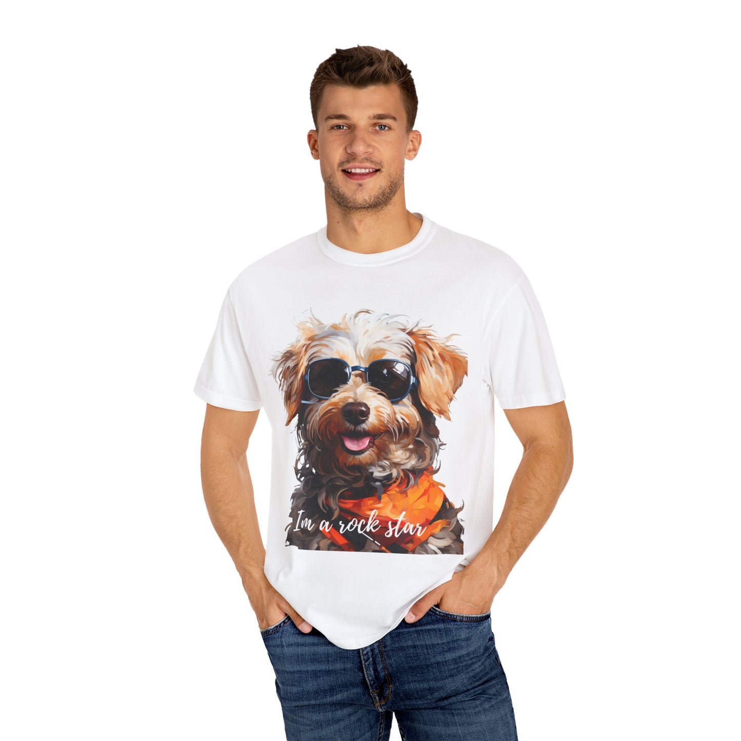 Artistic Touch (Dogs) Unisex Garment-Dyed T-shirt