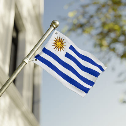 Uruguay Double Sided Flag for Outdoor Decor, Sports, Celebrations, Gift for Travelers, Independence Day Decoration
