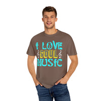 (Música)Camiseta unisex teñida en prenda