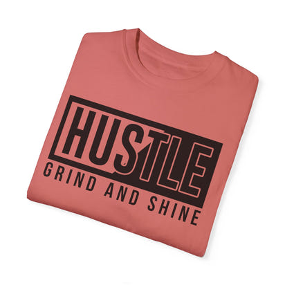 Unisex-T-Shirt aus stückgefärbtem Material