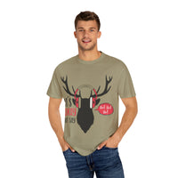 Weihnachtliches Unisex-T-Shirt, stückgefärbt 1
