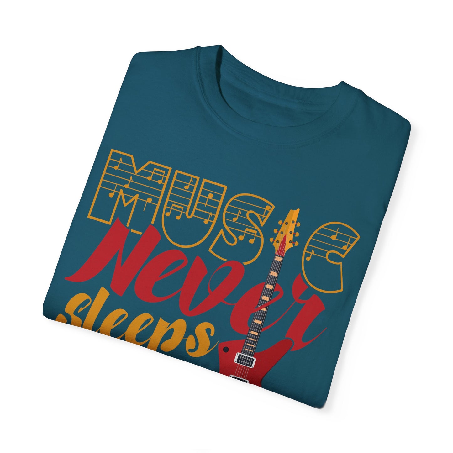 (Music)Unisex Garment-Dyed T-shirt