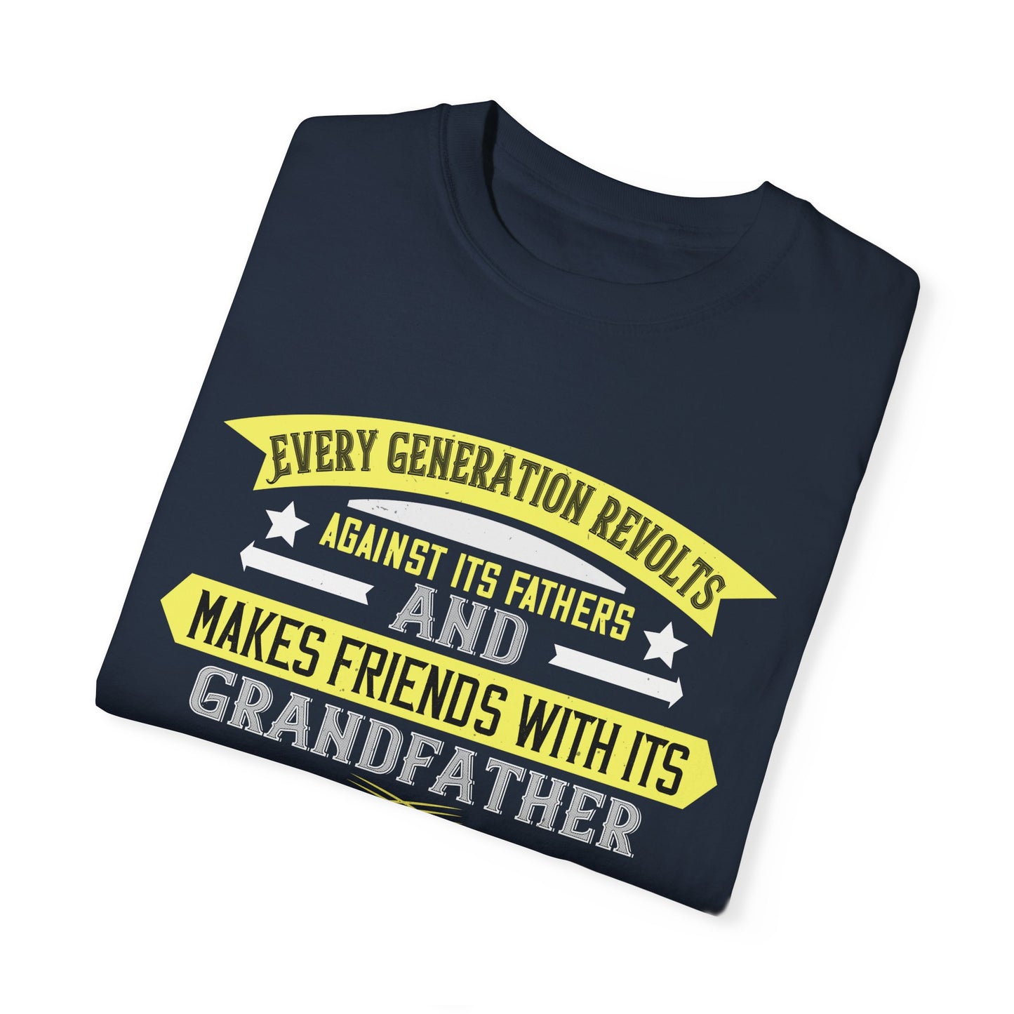 (Grandfather) Unisex Garment-Dyed T-shirt