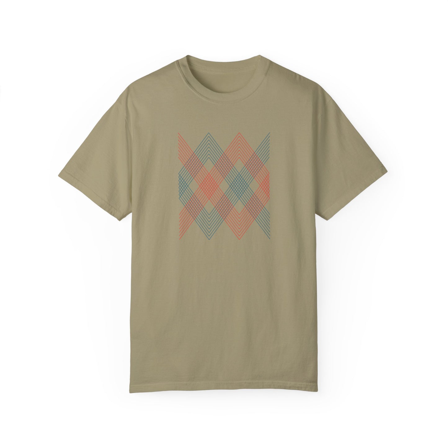 Geometry Unisex Garment-Dyed T-shirt