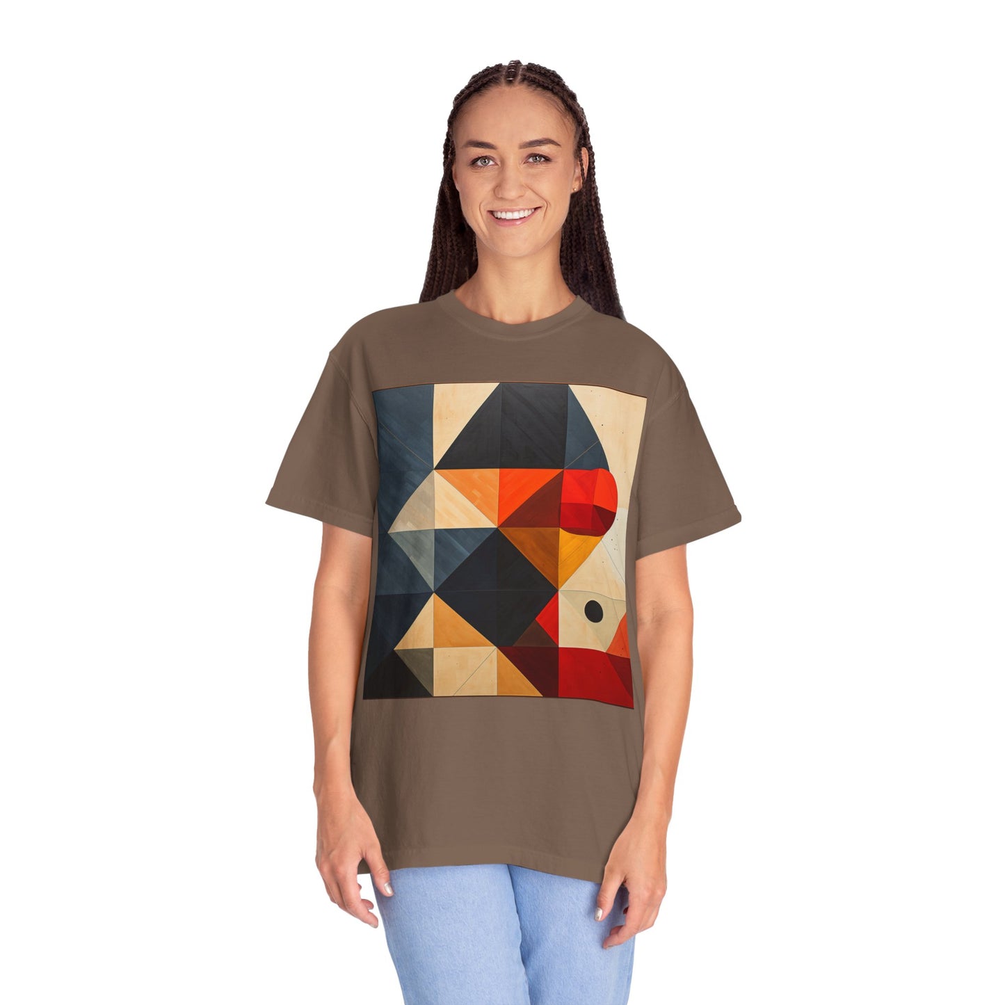 Artistic touch (Geometry) Unisex Garment-Dyed T-shirt