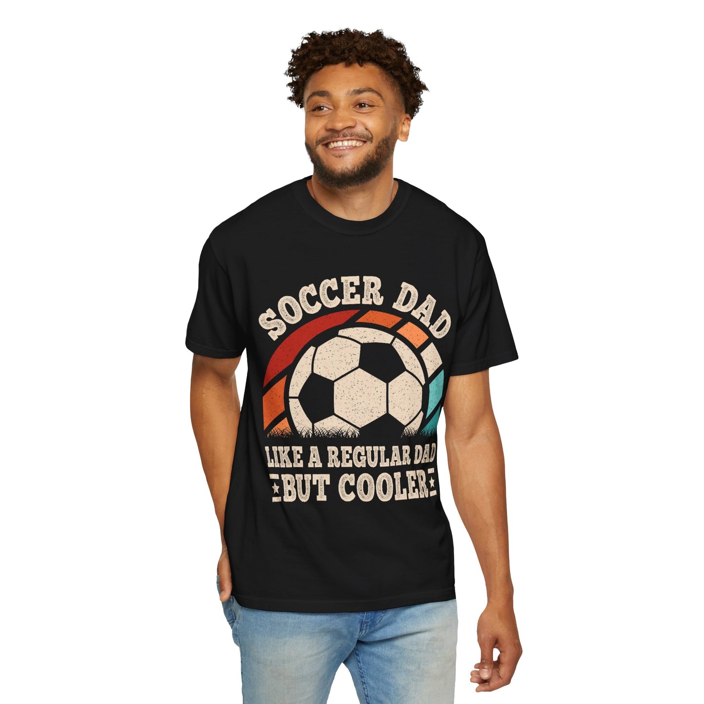 Cooler Soccer Dad T-Shirt, Funny Dad Tee, Soccer Gift, Father's Day Shirt, Gift for Soccer Enthusiast, Unisex T-Shirt