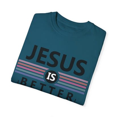 Cristian Unisex Stückgefärbtes T-Shirt