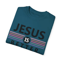 Cristian Unisex Stückgefärbtes T-Shirt