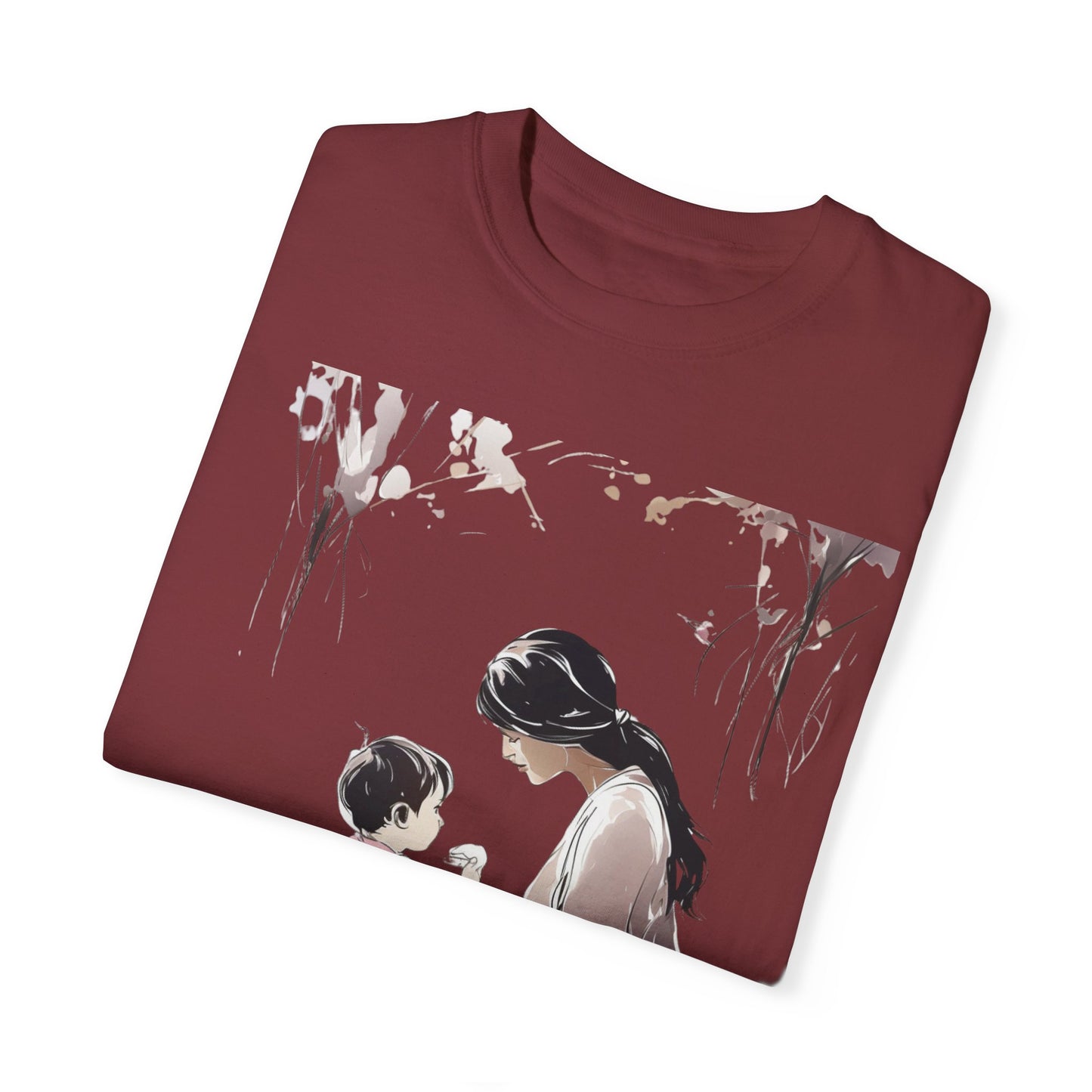 Artistic touch (Mother) Unisex Garment-Dyed T-shirt