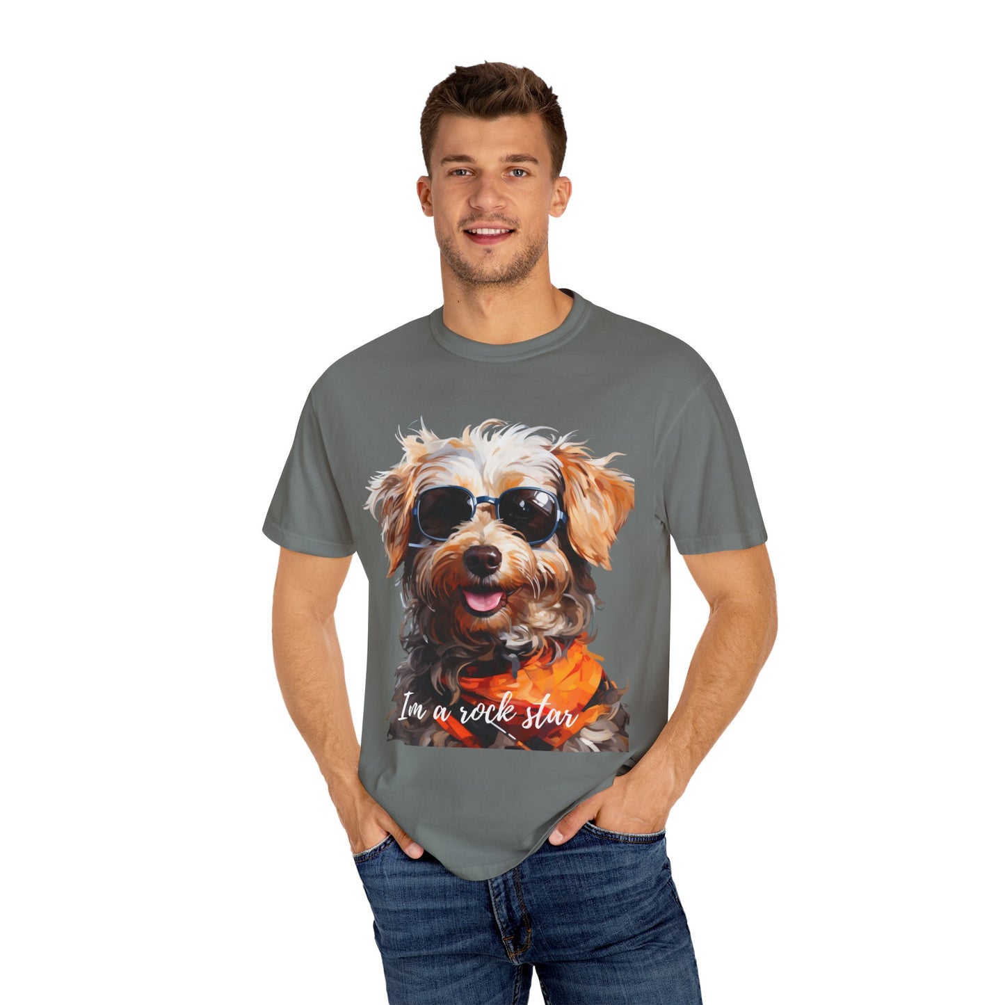 Artistic Touch (Dogs) Unisex Garment-Dyed T-shirt