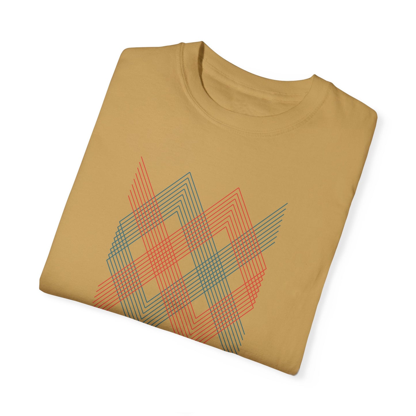 Geometry Unisex Garment-Dyed T-shirt