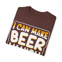 Unisex-T-Shirt aus stückgefärbtem Material