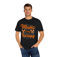 (Música)Camiseta unisex teñida en prenda