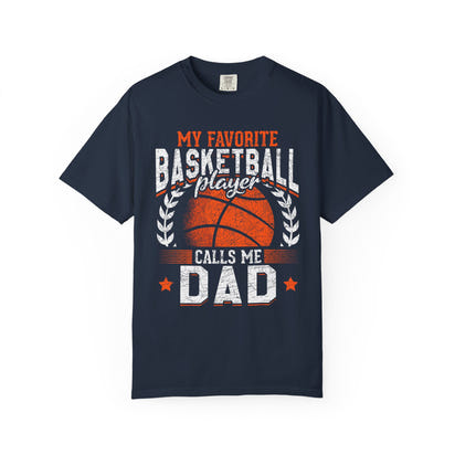 Basketballspieler-T-Shirt für Väter, Geschenkidee für Väter, Basketballbekleidung, Unisex-T-Shirt, Vatertagsgeschenk, Sportshirt