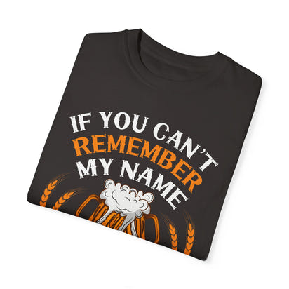 Unisex-T-Shirt aus stückgefärbtem Material