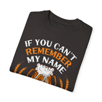 Unisex-T-Shirt aus stückgefärbtem Material