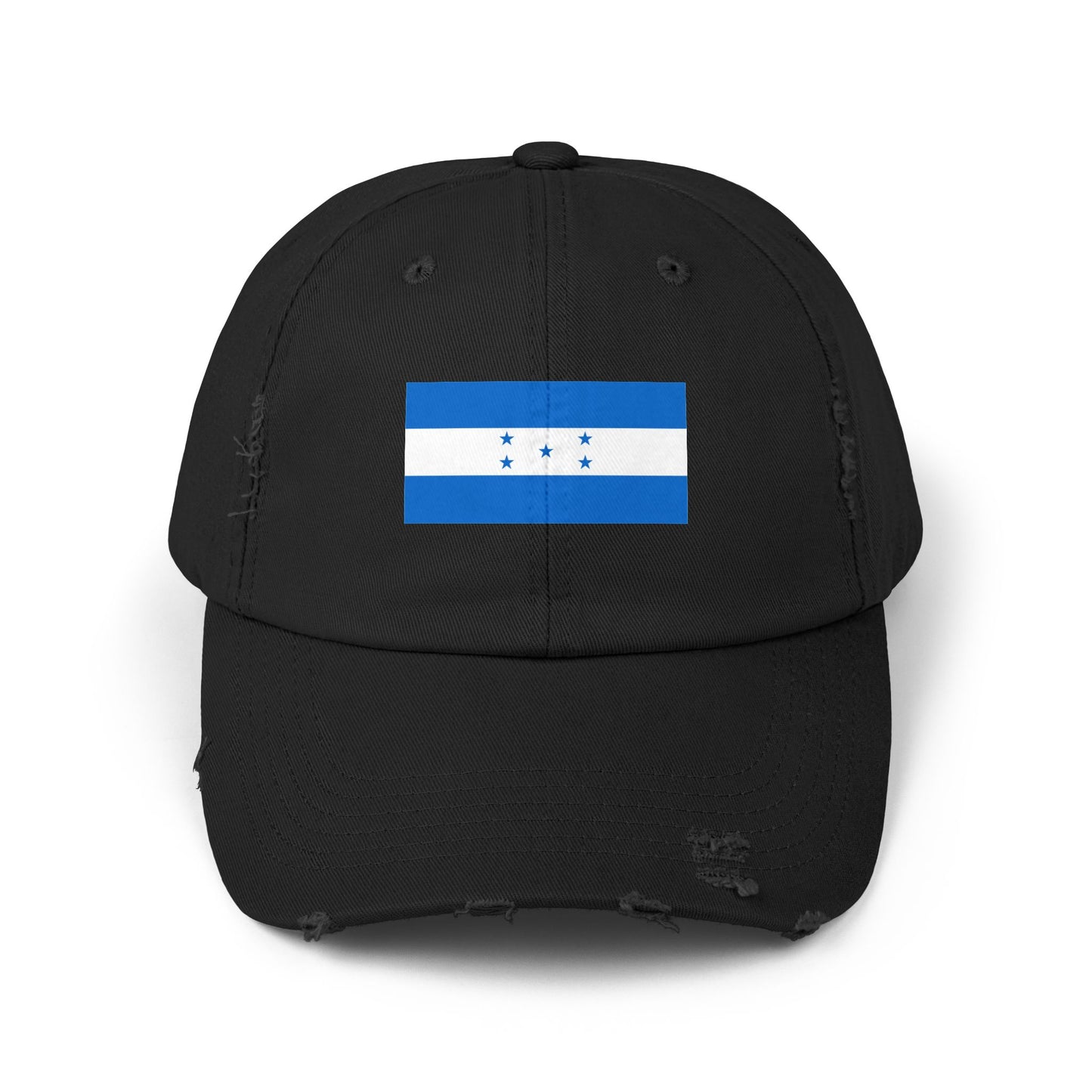 Baseballkappe mit Honduras-Flagge im Used-Look, Unisex-Baseballkappe, lässige Kopfbedeckung, Reiseaccessoire, Geschenk für Sie und Ihn