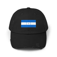 Baseballkappe mit Honduras-Flagge im Used-Look, Unisex-Baseballkappe, lässige Kopfbedeckung, Reiseaccessoire, Geschenk für Sie und Ihn