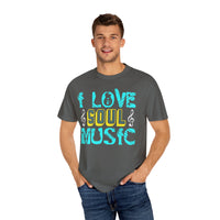 (Música)Camiseta unisex teñida en prenda