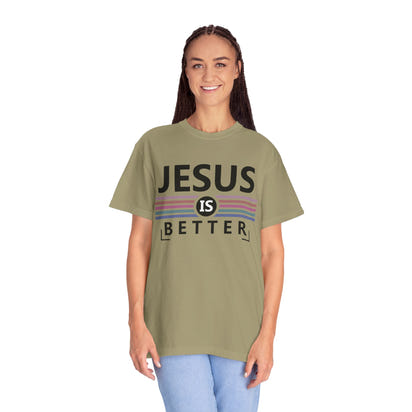 Cristian Unisex Stückgefärbtes T-Shirt