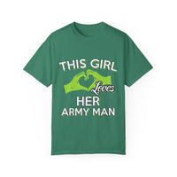 Militärisches Unisex-T-Shirt, stückgefärbt