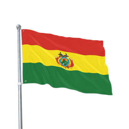 Doppelseitige Flagge – Bolivien, Dekorative Gartenflagge, Außenbanner, Heimdekoration, Flagge für Feierlichkeiten
