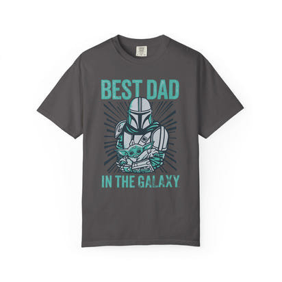 Galaktischer Papa T-Shirt | Bester Papa der Galaxis | Star Wars T-Shirt, Geschenk für Väter, Unisex-Shirt, Vatertags-Kleidung