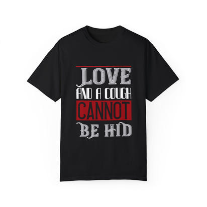 (Día de San Valentín) Camiseta unisex teñida en prenda