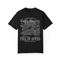 (Motorrad) Unisex-T-Shirt, stückgefärbt