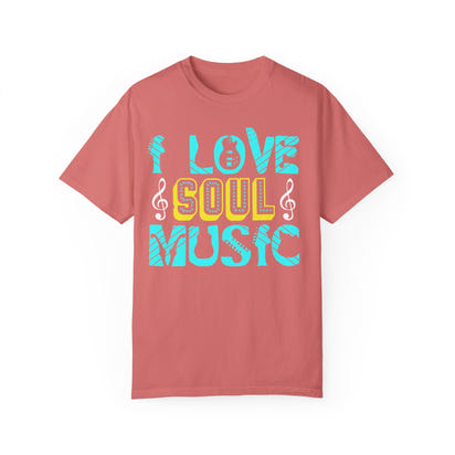 (Música)Camiseta unisex teñida en prenda