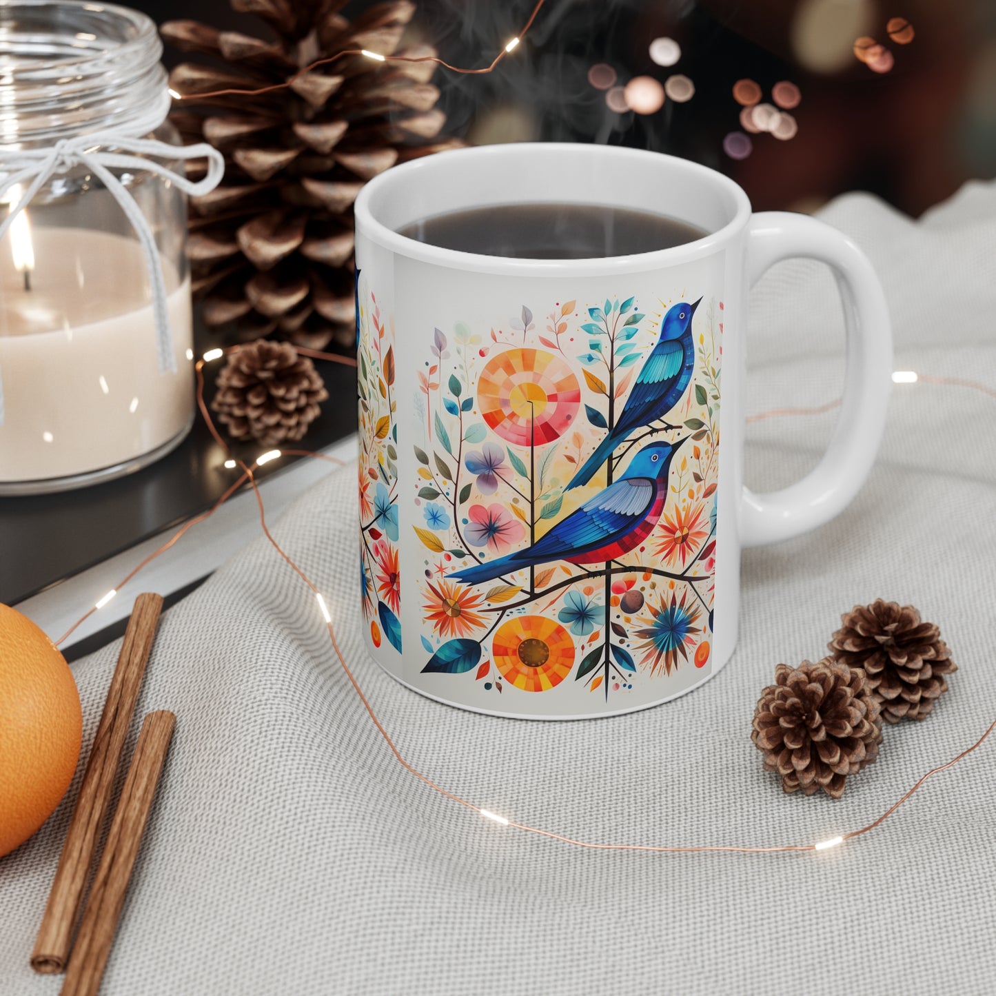 Mug artistic touch ceramic Mug 11oz