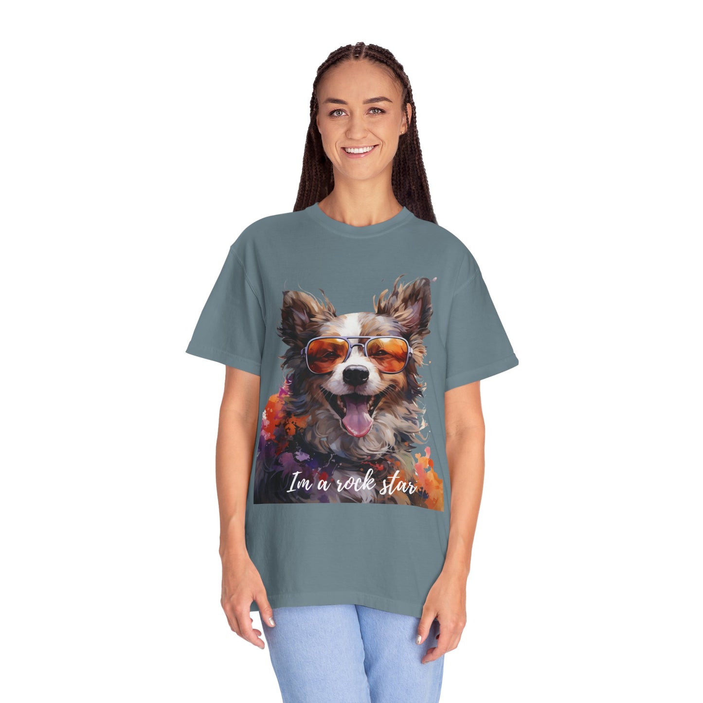 Artistic touch (Dogs) Unisex Garment-Dyed T-shirt