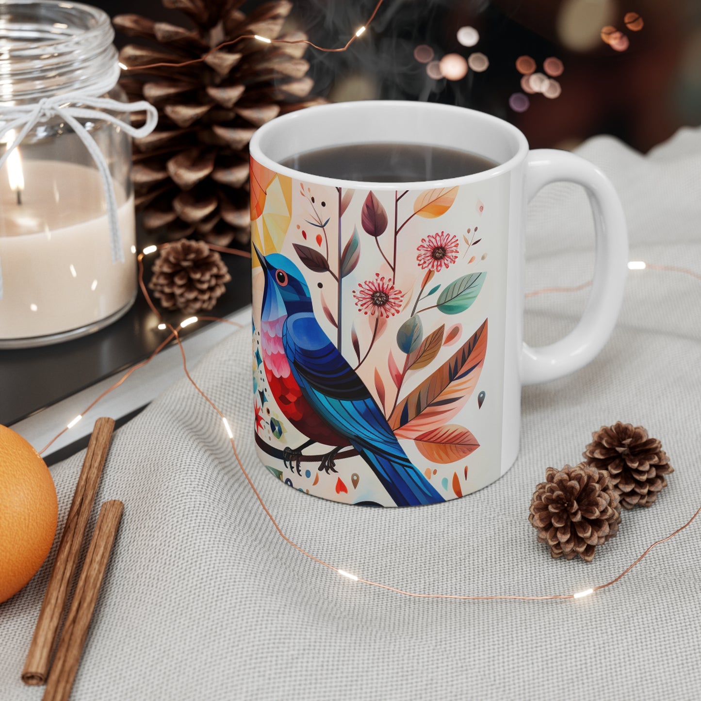 Mug artistic touch ceramic Mug 11oz