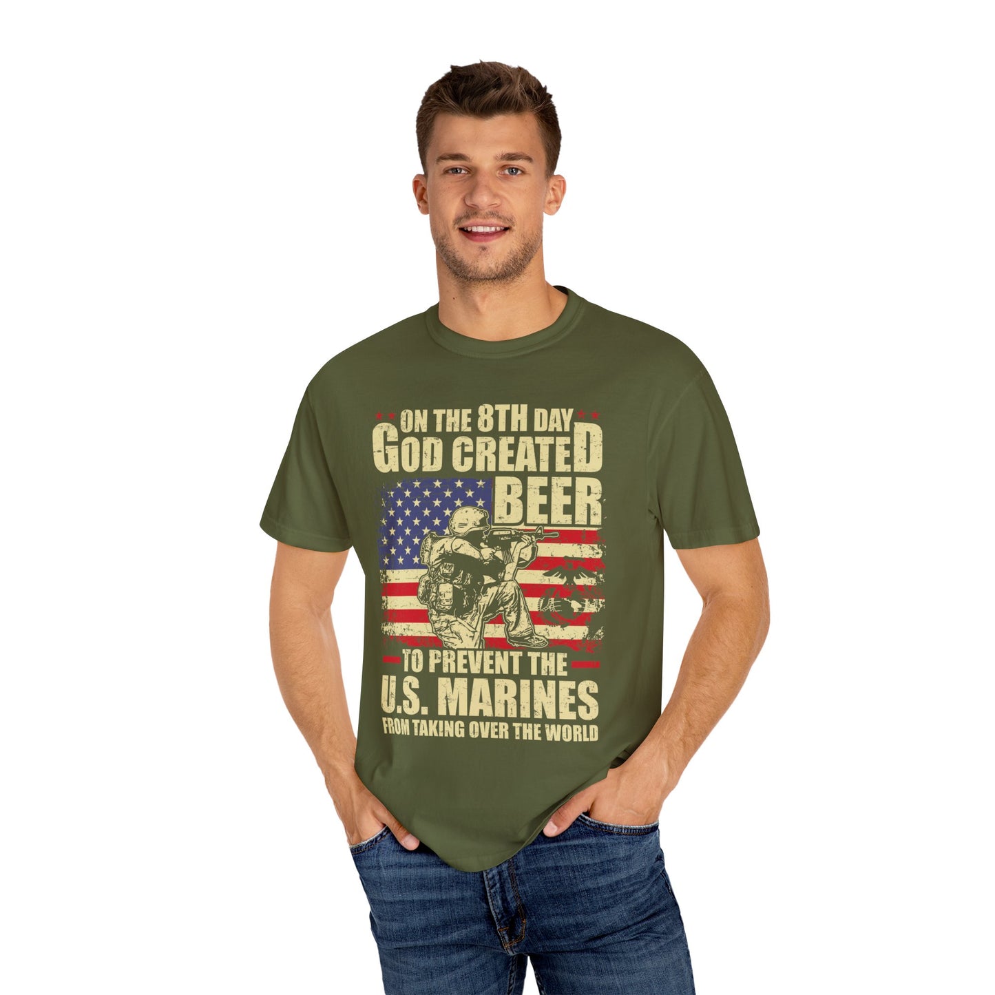 Military Unisex Garment-Dyed T-shirt