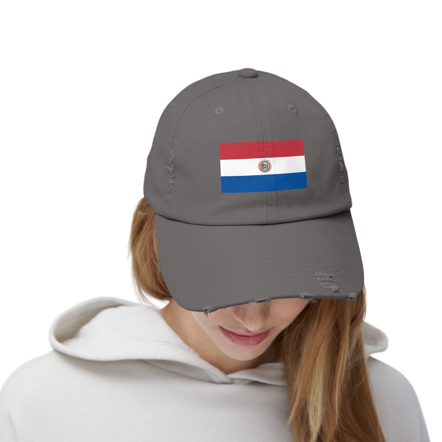 Distressed Cap Paraguay.
