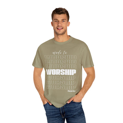 Camiseta unisex teñida en prenda Cristian