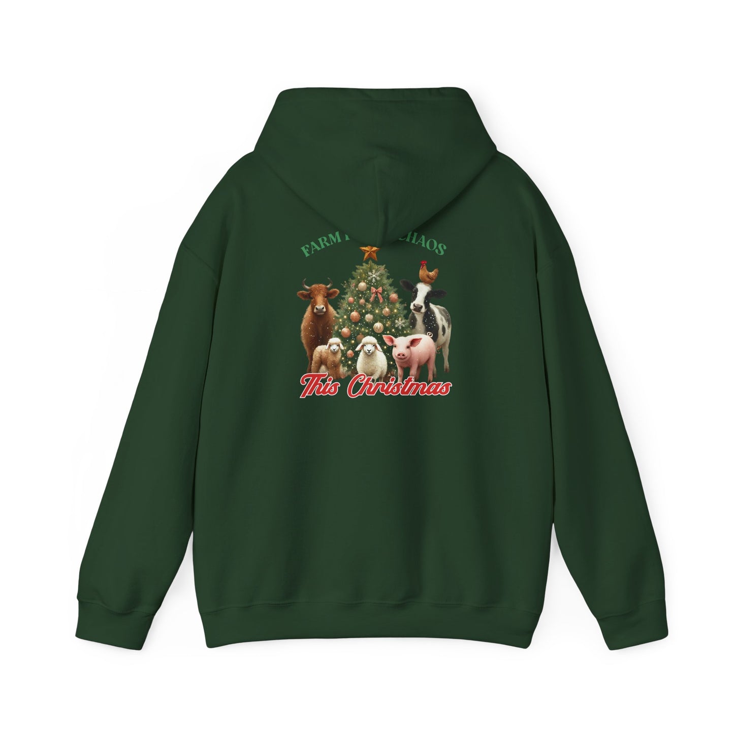 Christmas Unisex Heavy Blend™ Hooded Sweatshirt 2