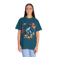 Camiseta unisex teñida con toque artístico (Madre)