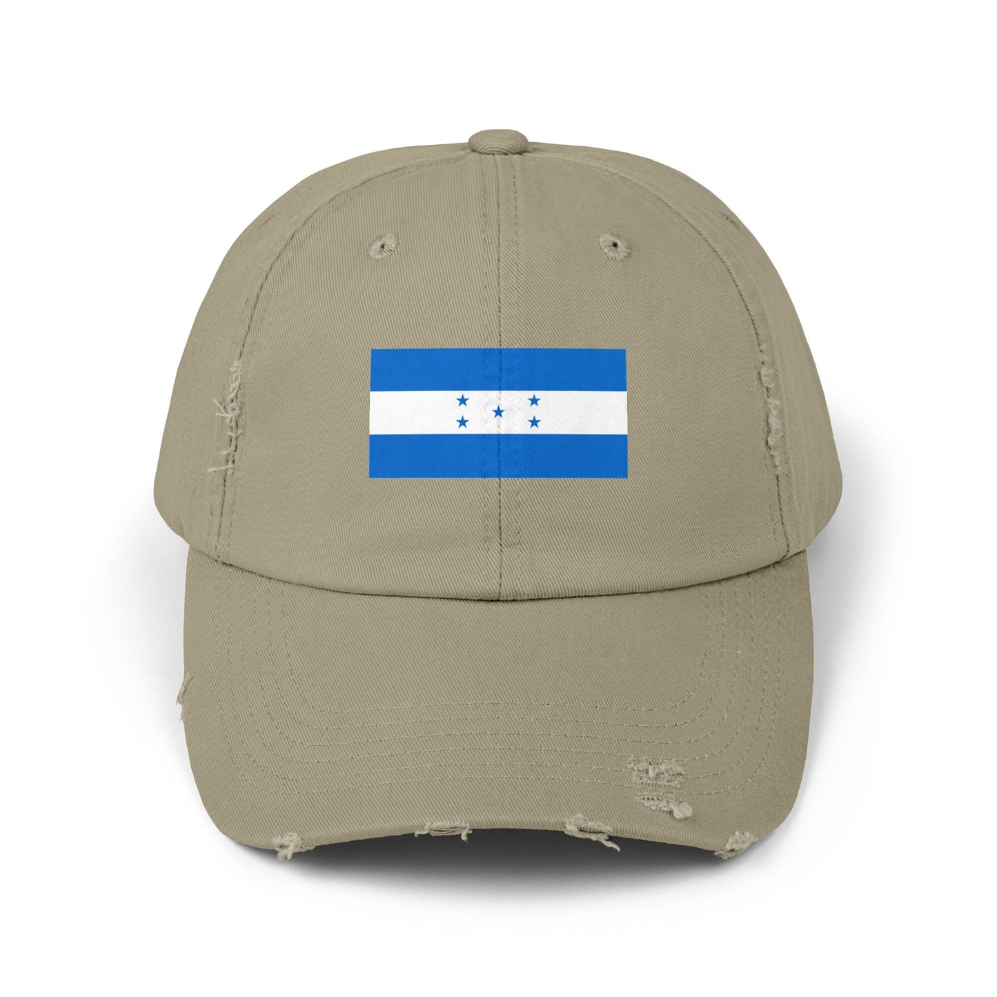 Baseballkappe mit Honduras-Flagge im Used-Look, Unisex-Baseballkappe, lässige Kopfbedeckung, Reiseaccessoire, Geschenk für Sie und Ihn