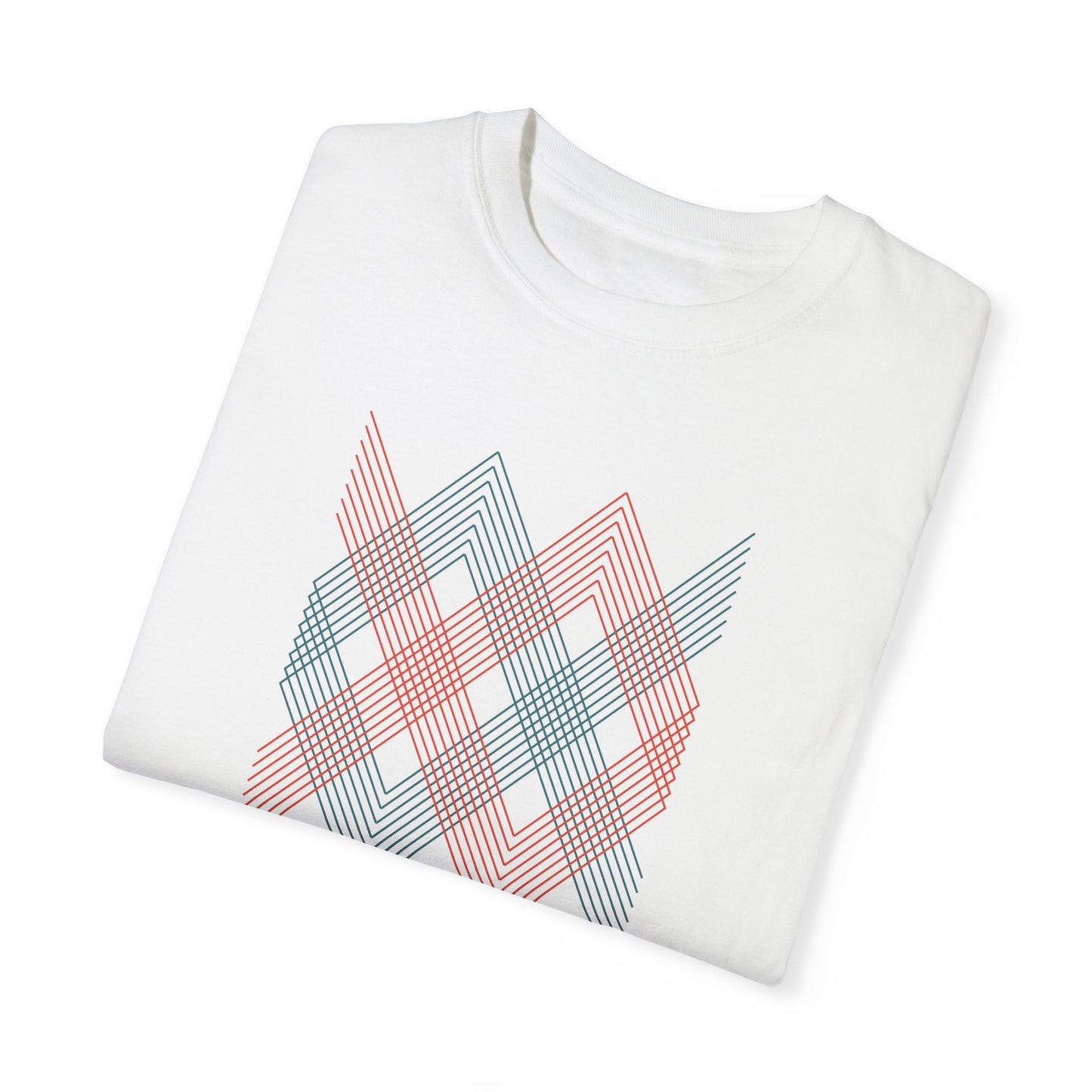 Geometry Unisex Garment-Dyed T-shirt